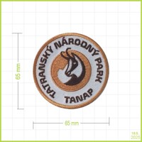 TANAP 1 - vyšívaná nášivka