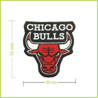 CHICAGO BULLS - vyšívaná nášivka