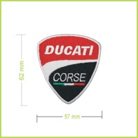 DUCATI - vyšívaná nášivka