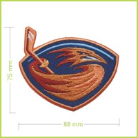 Vyšívaná nášivka ATLANTA THRASHERS