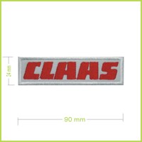 CLAAS - vyšívaná nášivka