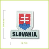 SLOVENSKÝ ZNAK 30 - vyšívaná nášivka