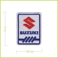SUZUKI - vyšívaná nášivka