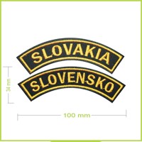 SLOVENSKÝ ZNAK 32- vyšívaná nášivka