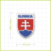 SLOVENSKÝ ZNAK 2.1 - vyšívaná nášivka