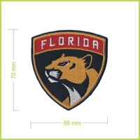 FLORIDA PANTERS - vyšívaná nášivka