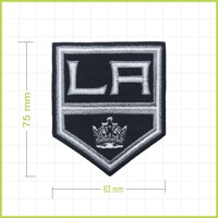 LA KINGS - vyšívaná nášivka