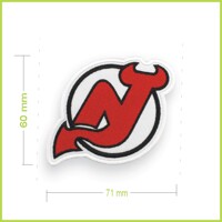 New Jersey Devils - vyšívaná nášivka