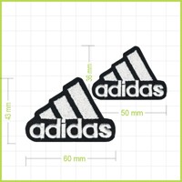 ADIDAS - vyšívaná nášivka