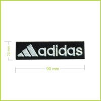 ADIDAS 1 - vyšívaná nášivka