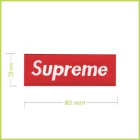 SUPREME 1 - vyšívaná nášivka