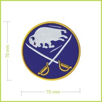 BUFFALO SABRES 1 - vyšívaná nášivka