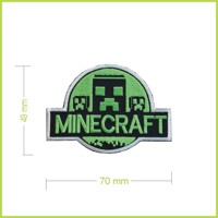 MINECRAFT - vyšívaná nášivka