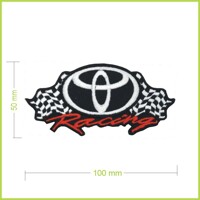 TOYOTA RACING 1 - vyšívaná nášivka