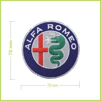 ALFA ROMEO 3 - vyšívaná nášivka