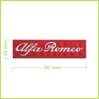ALFA ROMEO 4 - vyšívaná nášivka