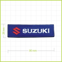 SUZUKI 2 - vyšívaná nášivka