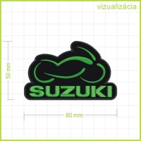 SUZUKI 3 - vyšívaná nášivka