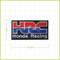 HONDA RACING 1 - vyšívaná nášivka