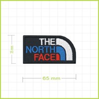 THE NORTH FACE 3 - vyšívaná nášivka
