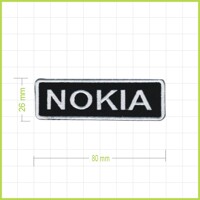 NOKIA - vyšívaná nášivka