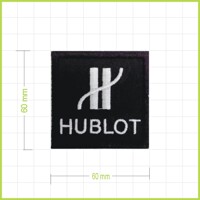 HUBLOT - vyšívaná nášivka