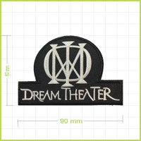 Dream Theater - vyšívaná nášivka