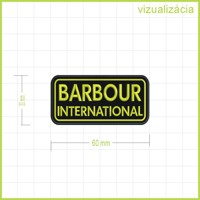 BARBOUR - vyšívaná nášivka