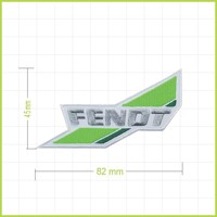 FENDT - vyšívaná nášivka