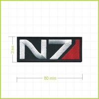 N7 - vyšívaná nášivka