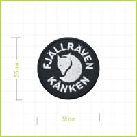 Fjallraven 2 - vyšívaná nášivka