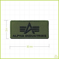 ALPHA INDUSTRIES 1 - vyšívaná nášivka