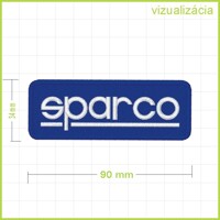 SPARCO - vyšívaná nášivka