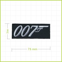 BOND 007 - vyšívaná nášivka