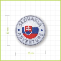SLOVAKIA ADVENTURE - vyšívaná nášivka