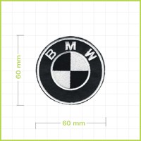 BMW 12 - vyšívaná nášivka