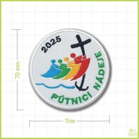 Pútnici nádeje - vyšívaná nášivka