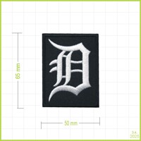Detroit Tigers - vyšívaná nášivka