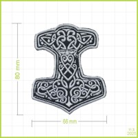 ODIN - vyšívaná nášivka