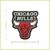 CHICAGO BULLS - vyšívaná nášivka