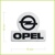 OPEL 2 - vyšívaná nášivka