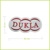 DUKLA - vyšívaná nášivka