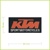 KTM - vyšívaná nášivka