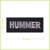 HUMMER - vyšívaná nášivka