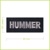 HUMMER - vyšívaná nášivka