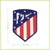 Atlético Madrid - vyšívaná nášivka
