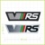 ŠKODA VRS - vyšívaná nášivka