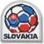 SLOVAKIA futbal - vyšívaná nášivka