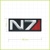 N7 - vyšívaná nášivka