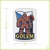 GOLEM - vyšívaná nášivka